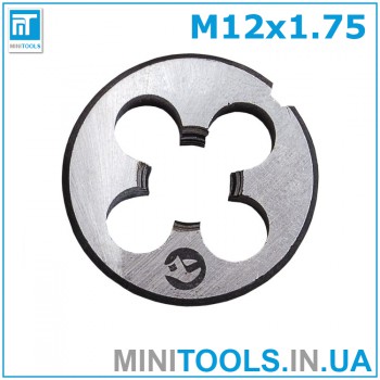 Плашка М12 (M12x1.75) INTERTOOL SD-8234
