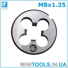 Плашка М8 (M8x1.25) INTERTOOL SD-8221
